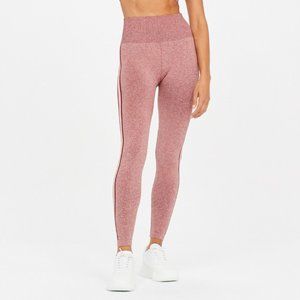 The Upside Sierra High Rise Midi Pant Leggings in Rose Marle Medium